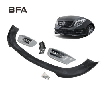 Brabus Upgraded Front Spoiler and LED Fog Light Frame for Benz V-Class VitoW447 V260