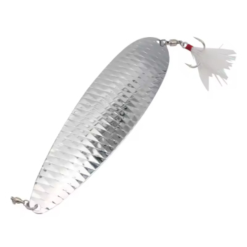 Heavy Metal Bait Trolling Spoons for Striped Bass - 8'' to 11'' Flutter Lures