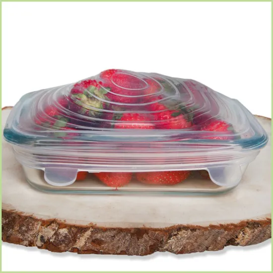 Food Grade BPA Free Silicone Tight Lids