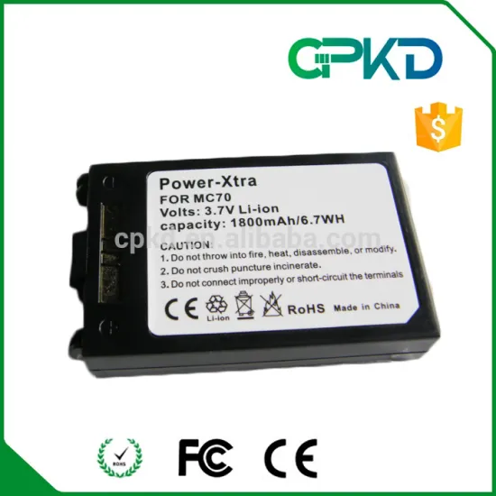 China manufacturer 3.7v 1800mah lithium battery MC70 / MC75 Standard Battery