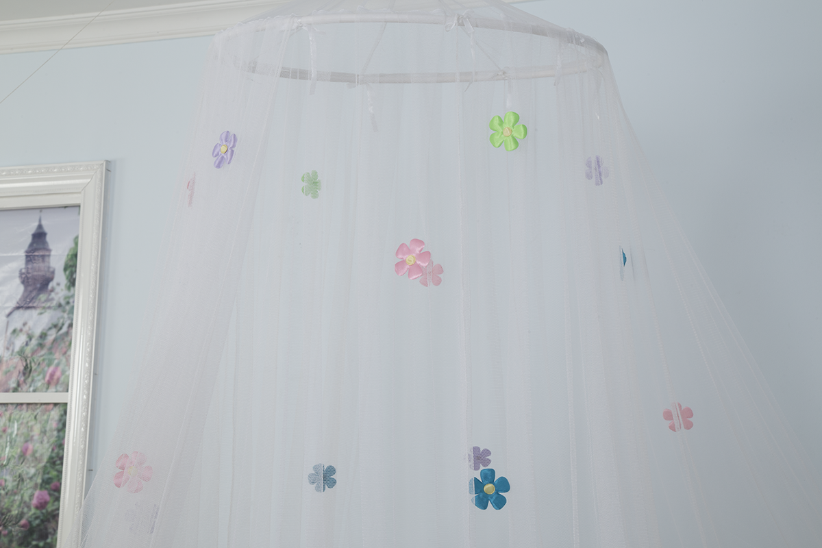 Beautiful Flower Girls Bed Princess Bedroom Mosquito Netting