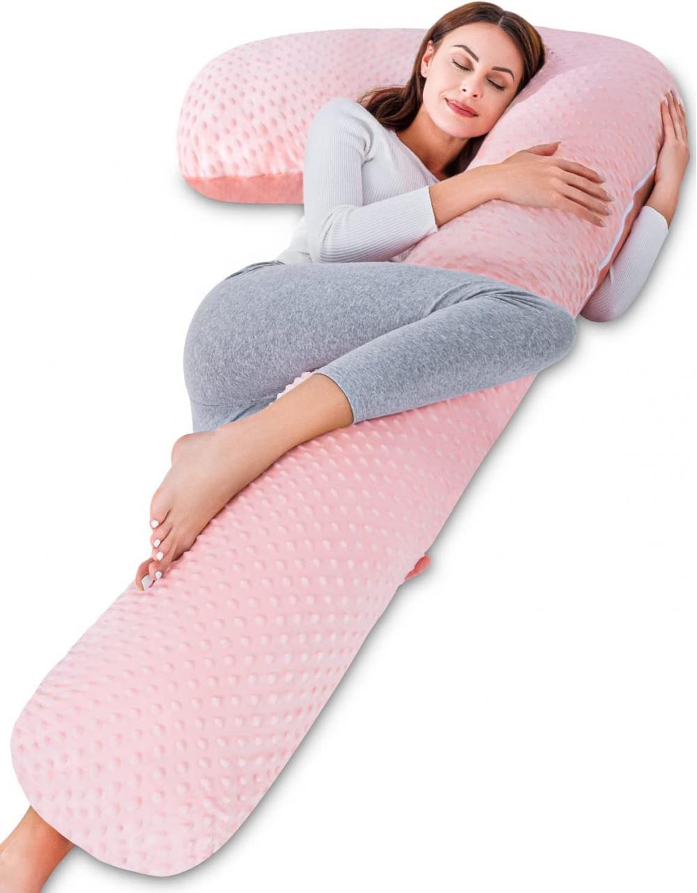Pink L Pregnancy Pillow341 Jpg
