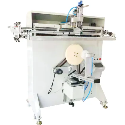 Efficient Barrel Silk Screen Printing Machine