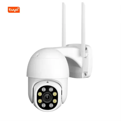 Outdoor Smart Security Camera - 3MP WiFi PTZ Night Vision IP Camera