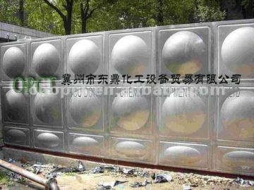 Cheap price stainless steel square water tanks with UV protection