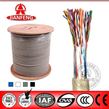 UTP CAT3 multiconductor lan cable with 0.3mm pure copper