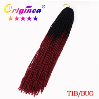 Soft Dreadlocks Crochet Sister Faux Locs Afro Sister Locks Crochet Braids Hair Synthetic Braiding Hair Extensions