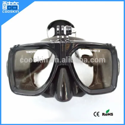 High quality cheap gopro mount diving mask for gopro camera
