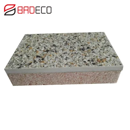 real stone paint exterior wall insulation decorated board