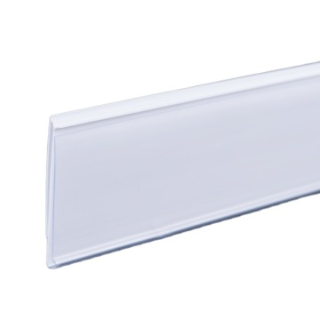 Supermarket C Channel Shelf Label Holder and PVC Price Tags