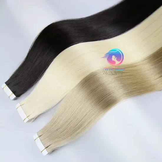 High Quality European Double Drawn Remy Tape-In Hair Extension