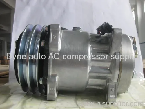 Auto Ac Compressor For Heavy Truck Universal Sanden 7h15 Compressors 