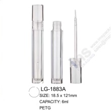 Round Plastic Empty Lipgloss Packaging Container