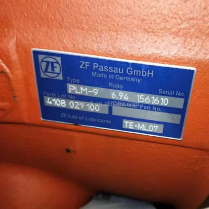 PLM-9 Gearbox Concrete Mixer Pump Truck 10 Cubic Reducer PLM-7