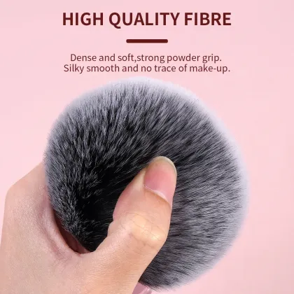 Portable Loose Powder Makeup Brush with Box