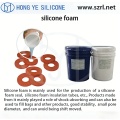 ເປີດ Cell Foamed Silicone ສໍາລັບຄໍາຮ້ອງສະຫມັກການຜະນຶກ