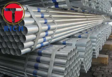 GI SS400 Pre Galvanized Round Steel Tube