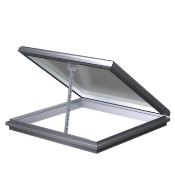 Top en aluminium Open imperméable du toit motorisé puits de lumière