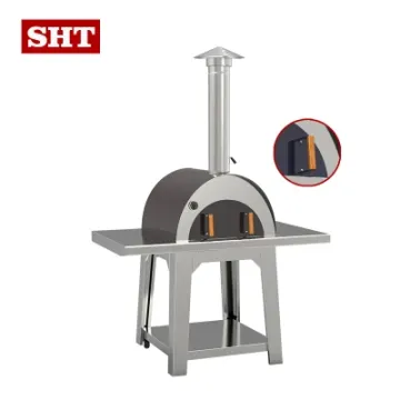 Popular Wood Fired Stinless Steel Professional Grill Pizza Oven Manufacturers for Grill
