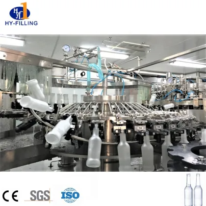 9000bph PET Glass Bottle Carbonated Drinks Filling Machine for Soft Drinks like Cola and Pepsi