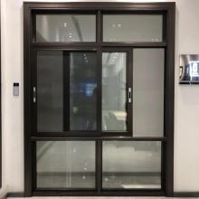Puertas corredizas de doble acristalamiento de aluminio interiores personalizados