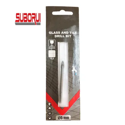 Borui 1/2 Inch Titanium Coated Carbide Triangle Drill Bit for Tile and Glass