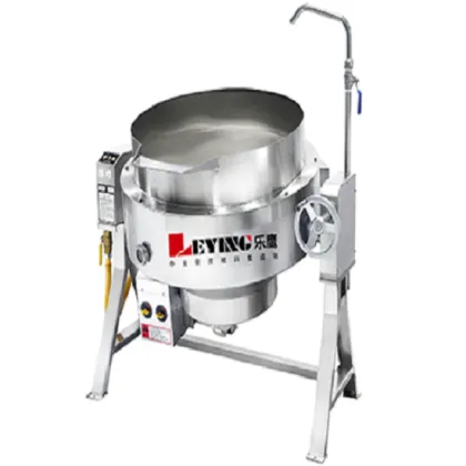 Industrial Cooking Kettle for Beef Soup Gas Heating Beef Soup Cooking Pot