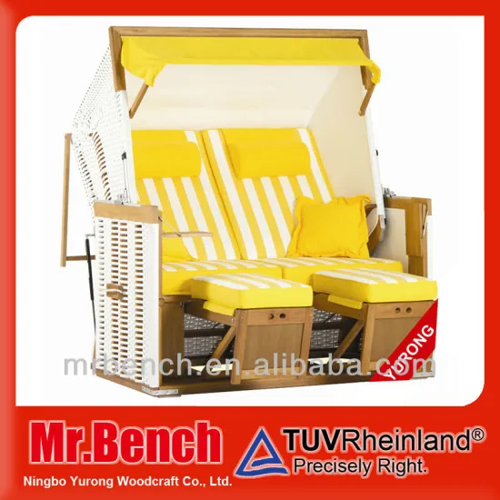 Wood beach chair different size and color