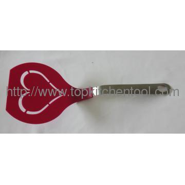 Heart shape nylon spatula