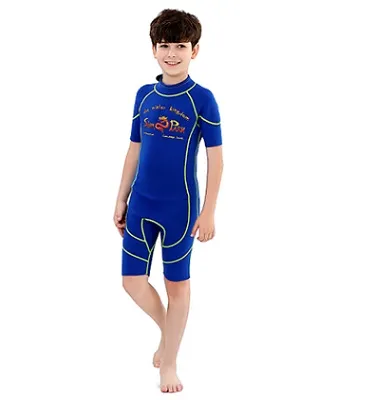 Kids Boys Thermal Swimwear - Swimming Suit for Children