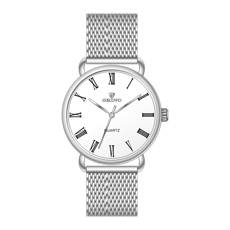 Popular Minimalist Quartz Man Mesh Strap Watch