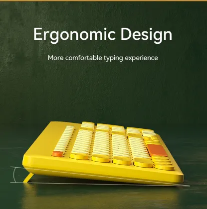 BOW Ergonomic Wireless Gaming Keyboard for Laptop