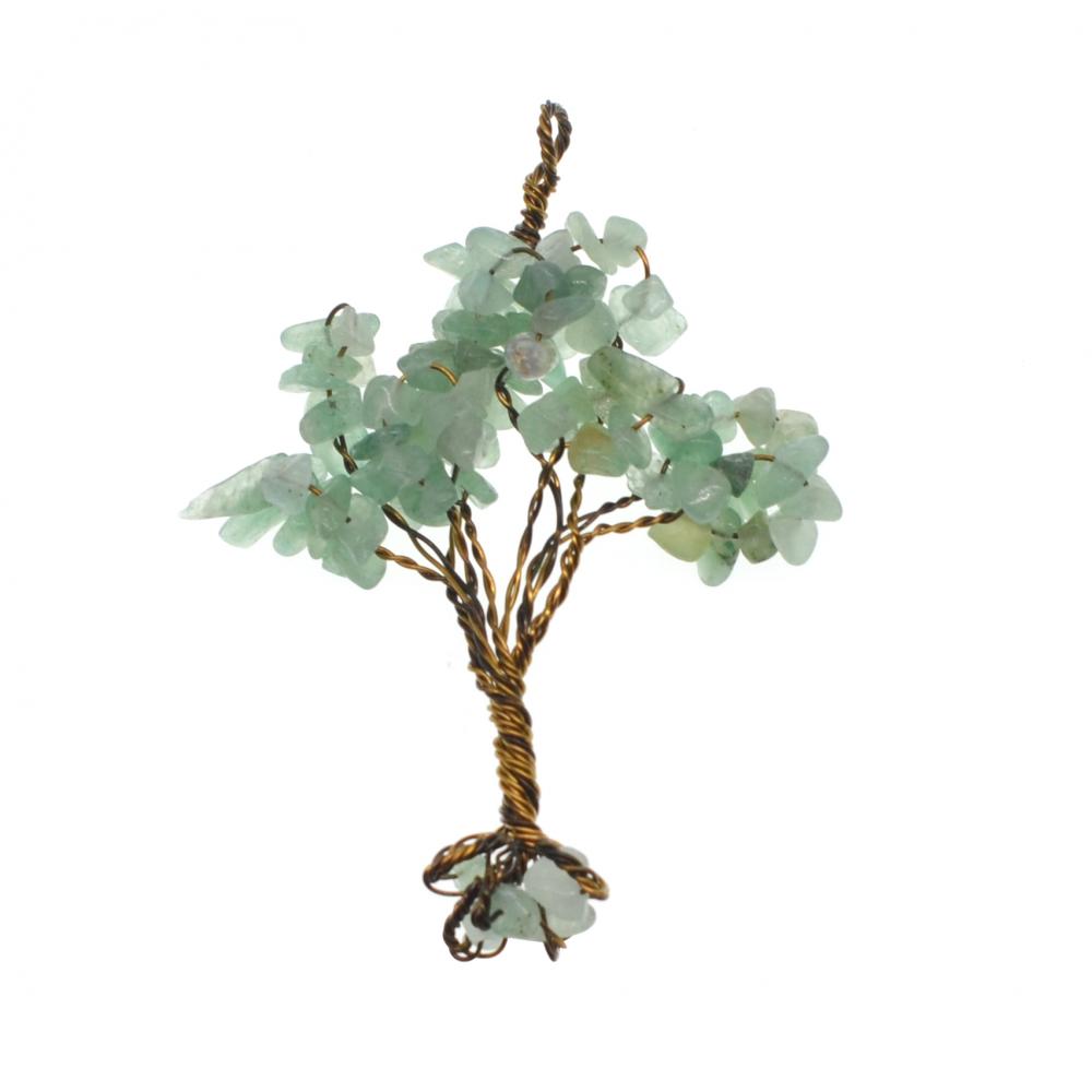 Perles en pierre semi-précieuses naturelles Chip Life of Tree Pendant