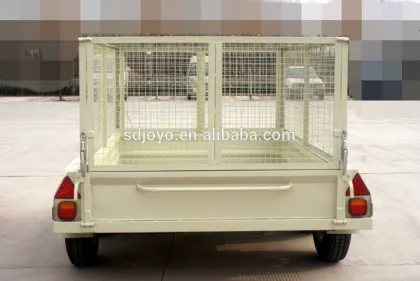 Small utility unloading Cargo TRAILER