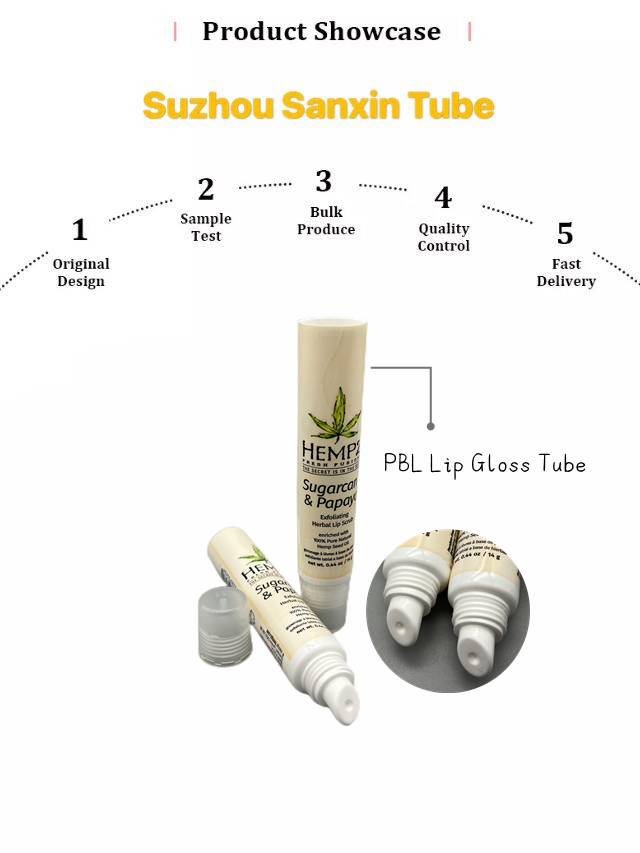 Lip Balm Liquid Cosmetic Tube