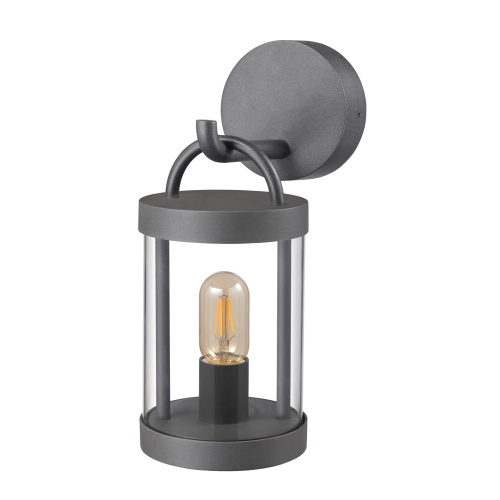 Lampe murale extérieure en verre E27