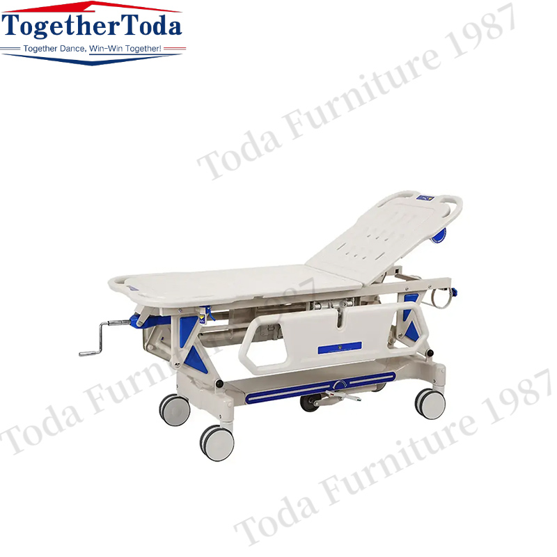 Multifunction manual hospital medical transport stretcher