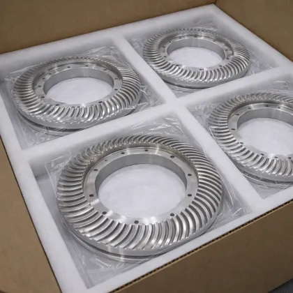 5 Axis CNC Gear Milling helical ring gear