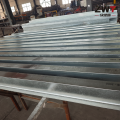 Estrutura de aço durável para uso industrial