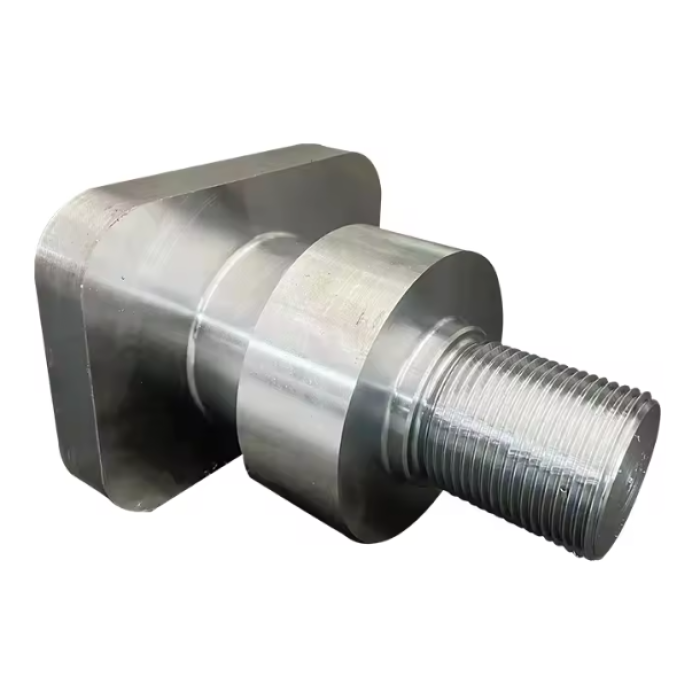 Pièce forgée avec précision en aluminium et carbone.