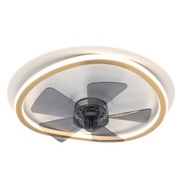 Lüks Modern Uzaktan Kumanda LED Tavan Fanı Yatak Odaları için Flush Montajı