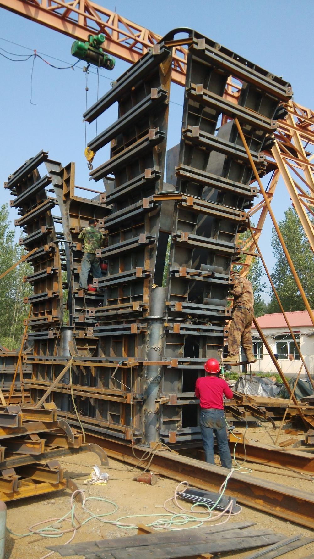 Pier Formwork for River Bridge