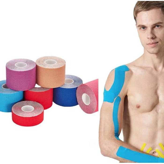 Cinta adhesiva de soporte de rodilla