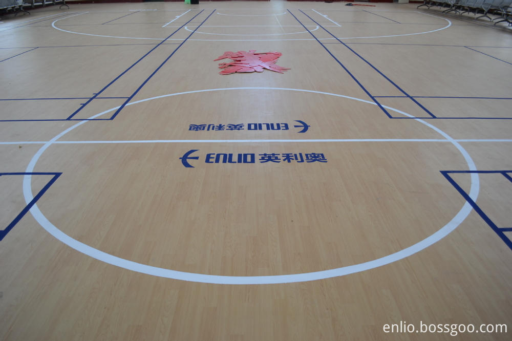 Indoor Basketball or Gym PVC Flooring