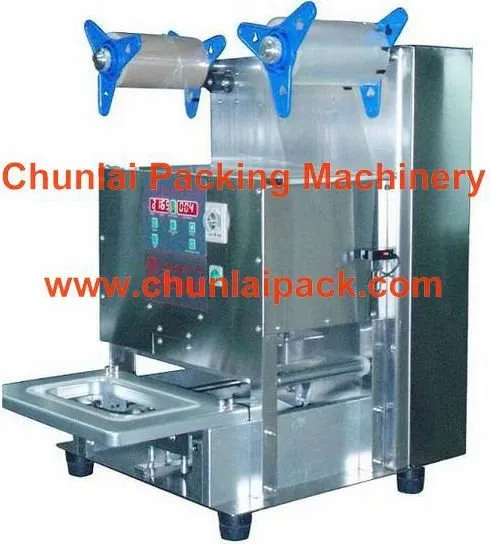 desk type small Automatic Tray Sealing Machine tray sealer