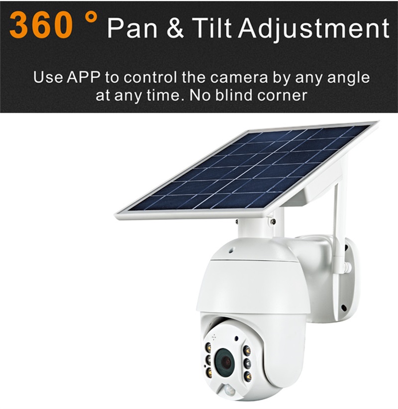 كاميرا شمسية منزلية عالية الوضوح IP