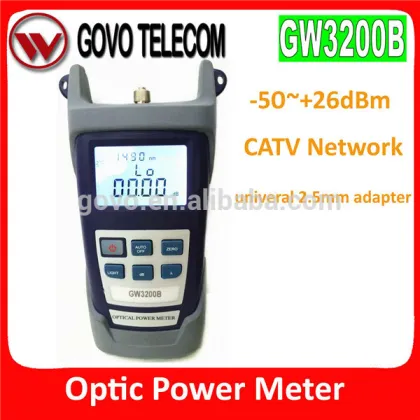 Brand new china make GW3200B Fiber Optical Power Meter/Tester (-50~+26dBm)