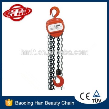 Portable Small Ck 0.5 Ton Chain Pulley Hoist Lifting Machinery