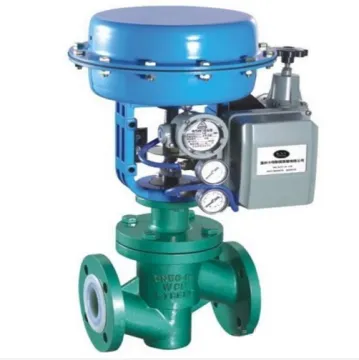 Chlor-alkali Pneumatic Single-seat Adjusting Valve