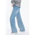 Hellblaue schlanke Fit -Jeans